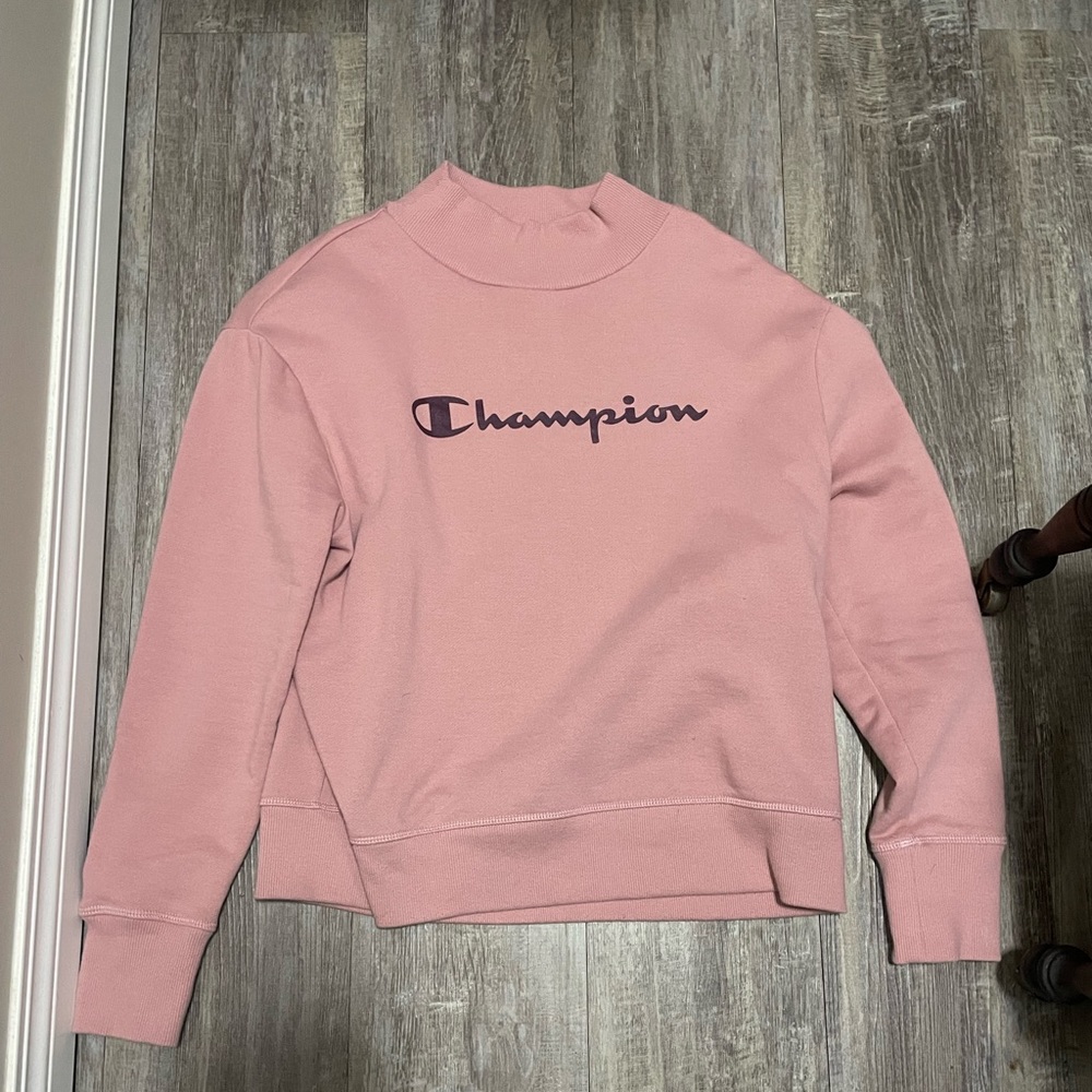 PINK CHAMPION CREWNECK